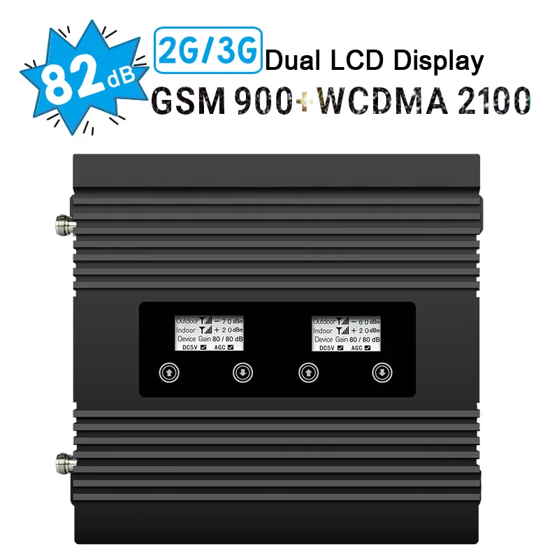 Walokcon 3G WCDMA 2100 МГц GSM 900 двухдиапазонный усилитель сотового сигнала сотовой связи
