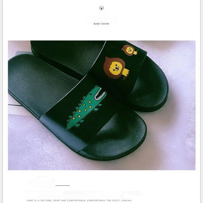 Slippers Women Indoor Slippers Summer Beach Slides Ladies 2021 Large Size 45 Casual Flats Sweet Flip Flops Lovely  Women Sandals