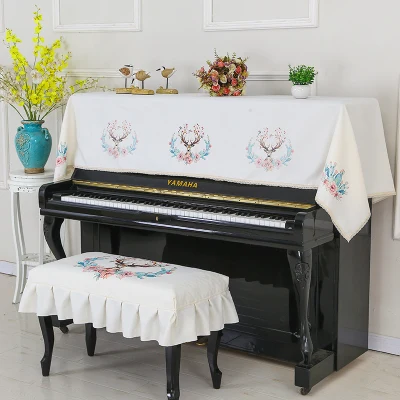 1 комплект чехол для пианино для Yamaha Pearl речной каваи Casio Универсальный защитный чехол пылезащитный влагостойкий - Цвет: deer