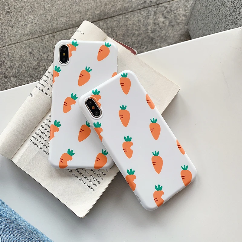 Чехлы для телефонов huawei P30 P20 mate 20 Pro Nova 3 3i 4 морковь матовый Силиконовый ТПУ чехол для Honor 10 Pro мягкая задняя крышка