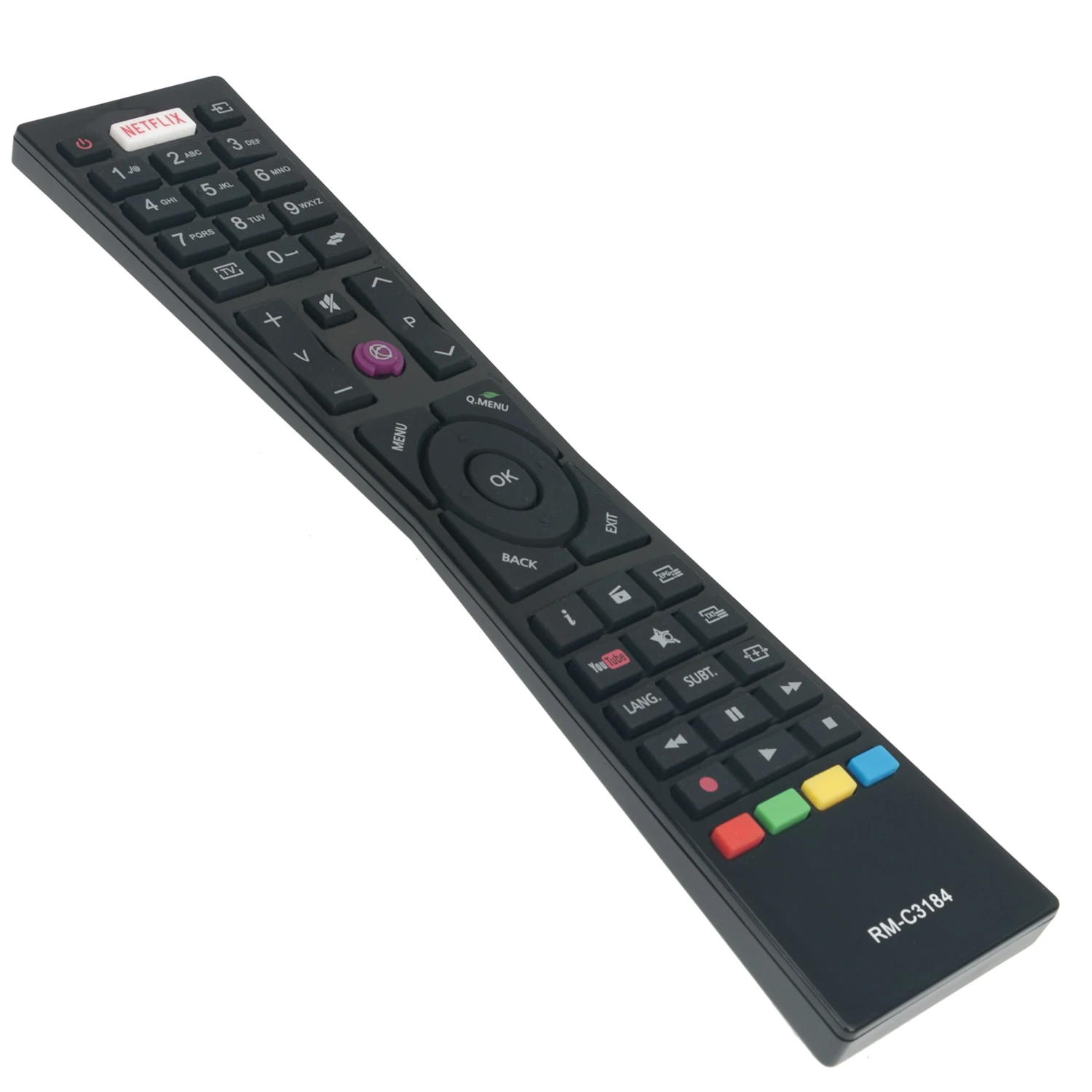 RM-C3184 пульт дистанционного управления для JVC ЖК-дисплей ТВ LT43VF53A LT43VU72A LT49VU72A