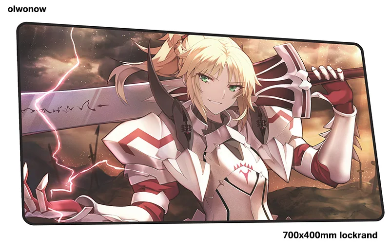 Size 700x400x2mm Fate Apocrypha коврик для мыши геймер высокого качества 700x400x2 мм notbook коврик для мыши игровой коврик для мыши HD Печать Коврик для мыши стол для компьютера padmouse - Цвет: Size 700x400x2mm