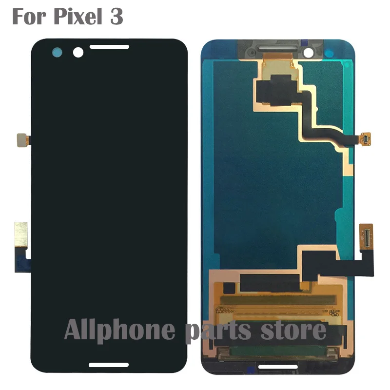 ЖК дисплей для Google Pixel 3 XL кодирующий преобразователь сенсорного экрана в сборе