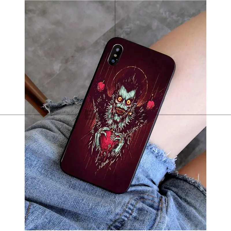 Babaite аниме Death Note дизайн роскошный уникальный дизайн чехол для телефона для iPhone X XS MAX 6 6S 7 7plus 8 8Plus 5 5S XR