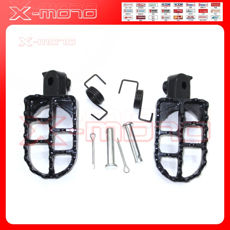 Алюминиевые Подножки для ног подножки XR50R CRF50 CRF70 CRF80 CRF100F Dirt Pit Bike мотокросса|foot