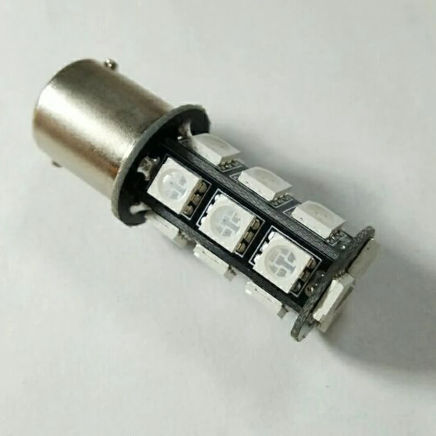 6 шт. 1156 P21W BA15S 5050 Автомобильные светодиодные супер яркие 1S 8SMD поворотные стоп