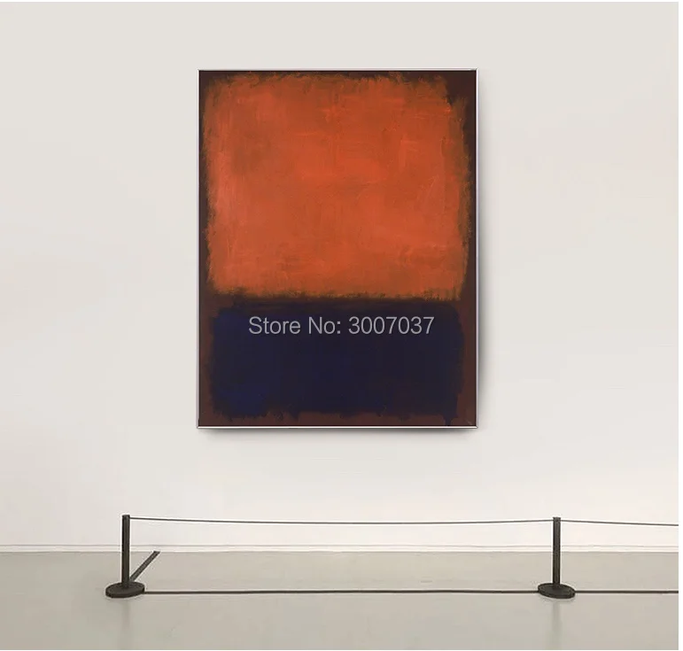 Бесплатная доставка DHL 100% ручная роспись Искусство Настенная картина Mark Rothko