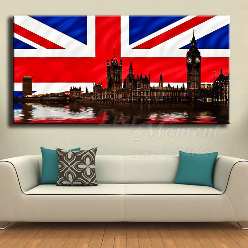 Ever Moment Diamond Painting London Big Ben Handmade Picture Of Rhinestone Full Square Embroidery Cross Stitch 3F1086 | Дом и сад