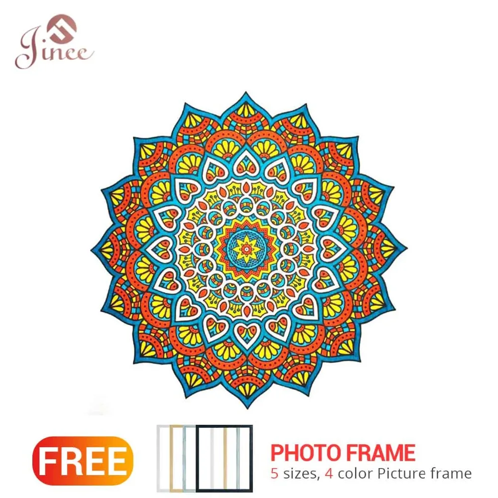 Алмазная картина вышивка крестиком мозаика алмазная цветок мандала фотографии