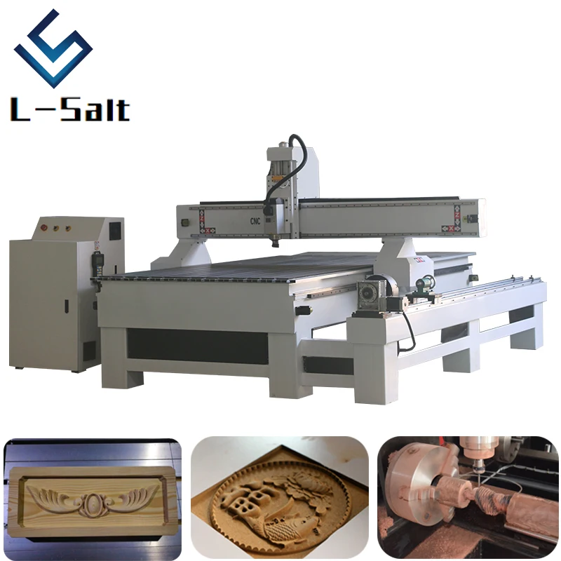 cnc router 1325 with rotary on side for wood sheet engraving and cutting | Инструменты