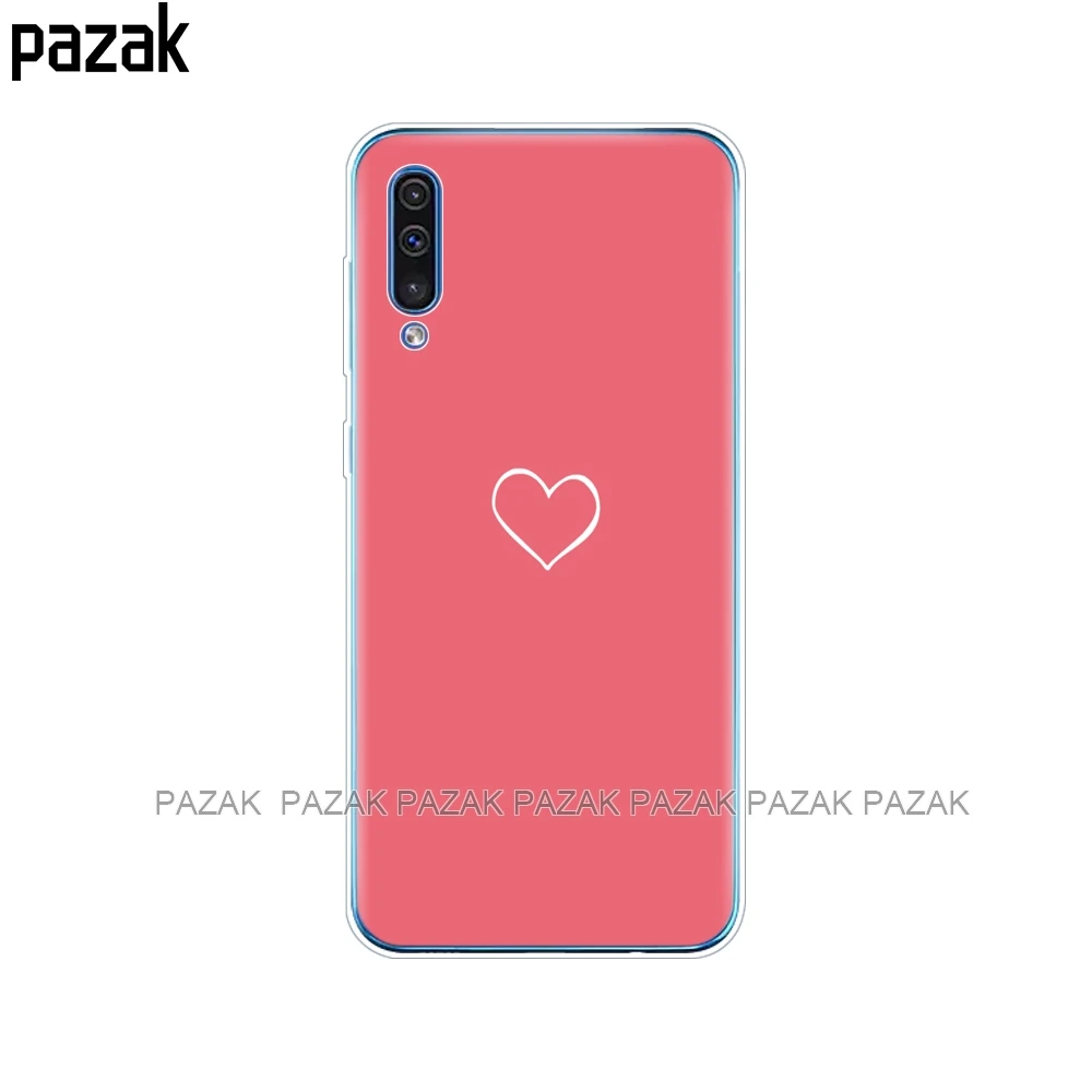 61561 Силиконовый чехол для samsung Galaxy A50, мягкая прозрачная задняя крышка для телефона, для samsung A50, A505, A505F, SM-A505F чехол, 6,4, чехол, бампер - Цвет: 61561