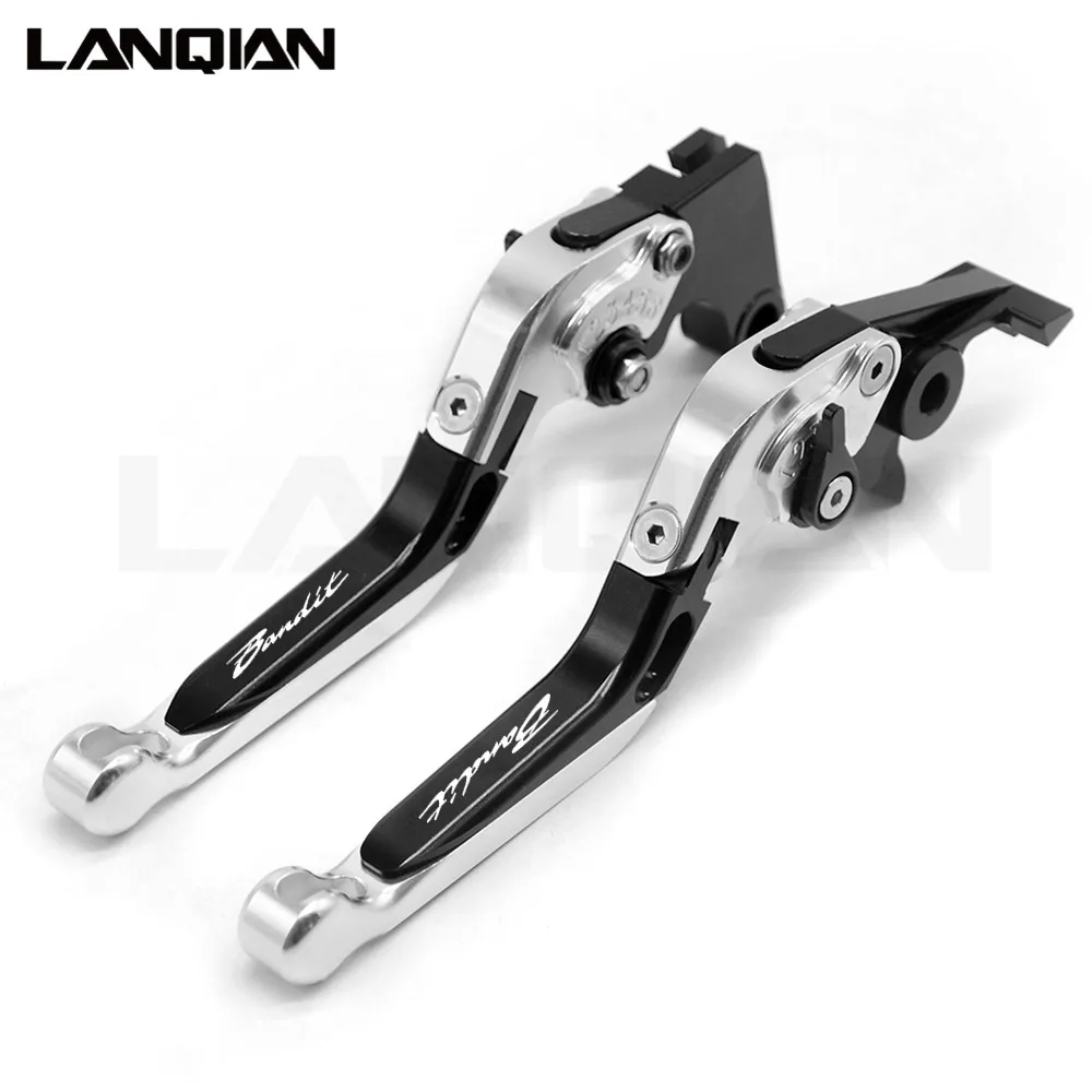 BKSLBKSL Для SUZUKI GSF600 Bandit 2000-2004 CNC мотоциклетные Регулируемые сцепные рычаги GSF 600 2001 2002 2003 Bandit аксессуары - Цвет: BKSLBKSL