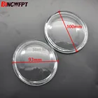 Противотуманные фары овальные 100x93 мм, 2 шт.компл., противотуманные, закаленное стекло для Toyota Vios, Yaris, RAV4, Matrix, Venza, Land Cruiser, Prado