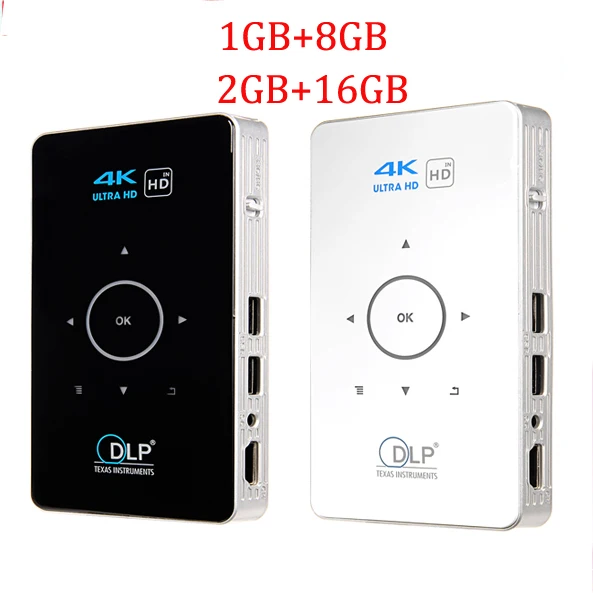C6 мини dlp проектор Android 6 0 vs h96 p quad core dual band 5GhzHD Bluetooth с 5000 мАч батарея|quad android|android
