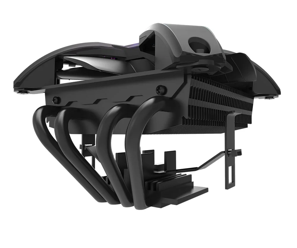 Aigo Talon без рамки х форма RGB светодиодный кулер для процессора радиатор для ПК с 4 тепловыми трубками Радиатор Вентилятор охлаждения компьютера процессор воздушный кулер