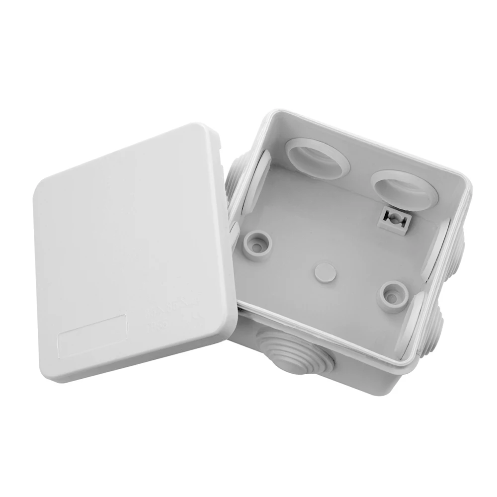 2 шт. Водонепроницаемый Всепогодный Пластиковая Распределительная Коробка