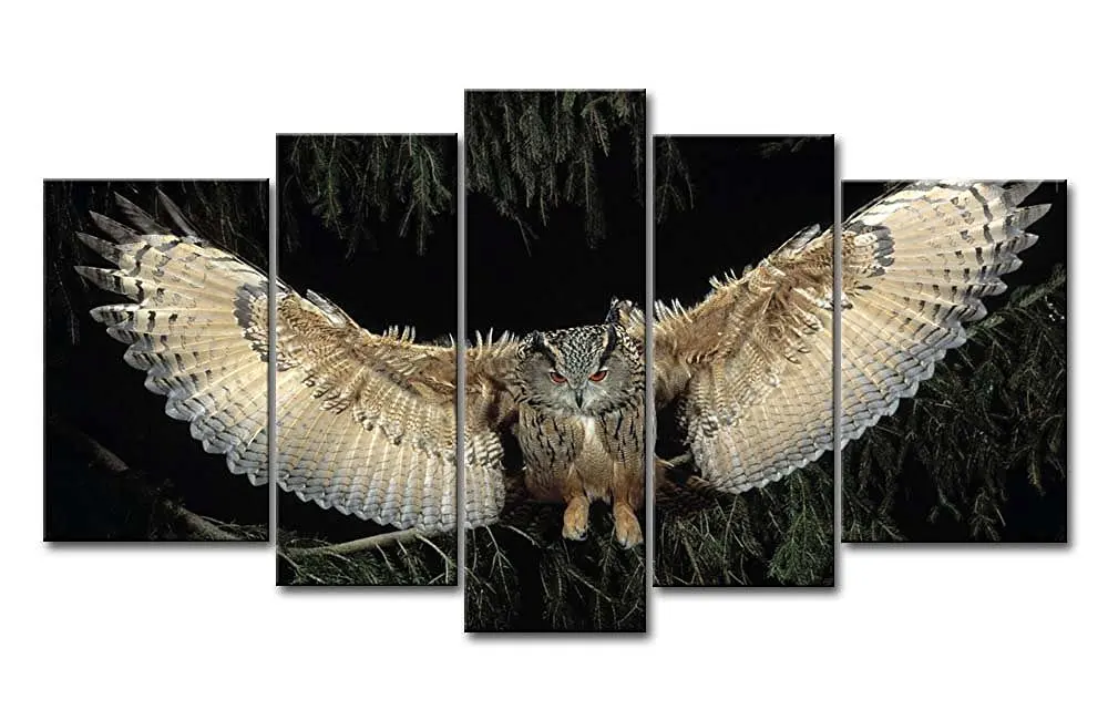 5 шт. Картина на холсте с крыльями | Дом и сад