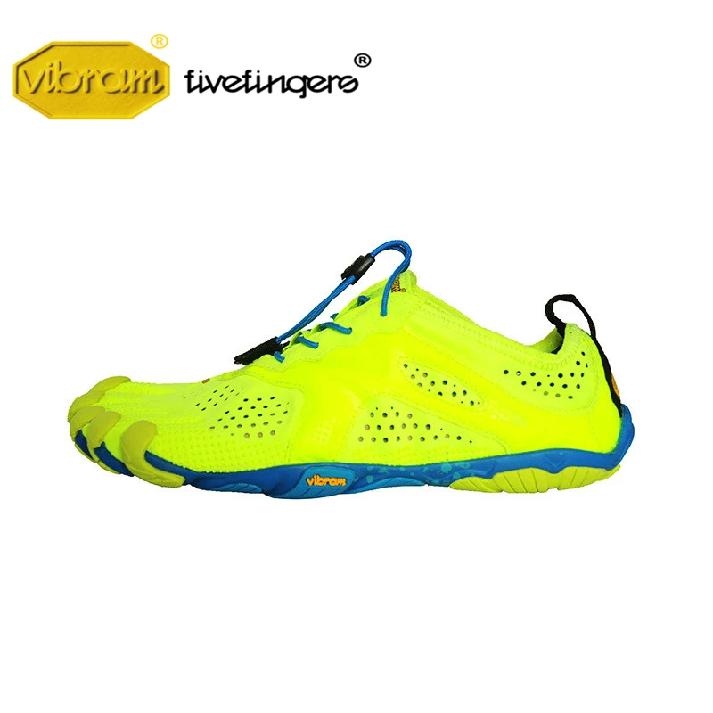 Vibram Fivefingers V-RUN мужские уличные спортивные дорожные кроссовки дышащие износостойкие кроссовки с пятью пальцами - Цвет: 16M3104