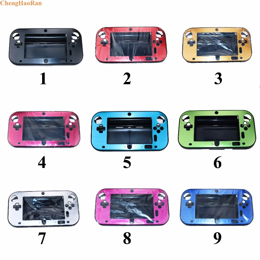 ChengHaoRan 4 шт. для WiiU металлический защитный чехол Алюминиевый Nintendo игровой