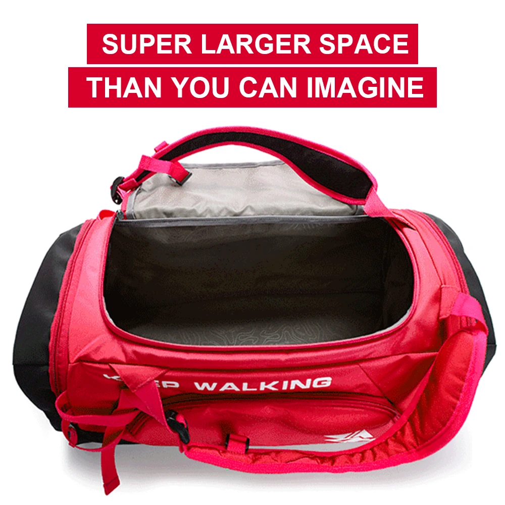 Спортивная сумка для путешествий SPAHER большая спортивная спортзала багажа рюкзак