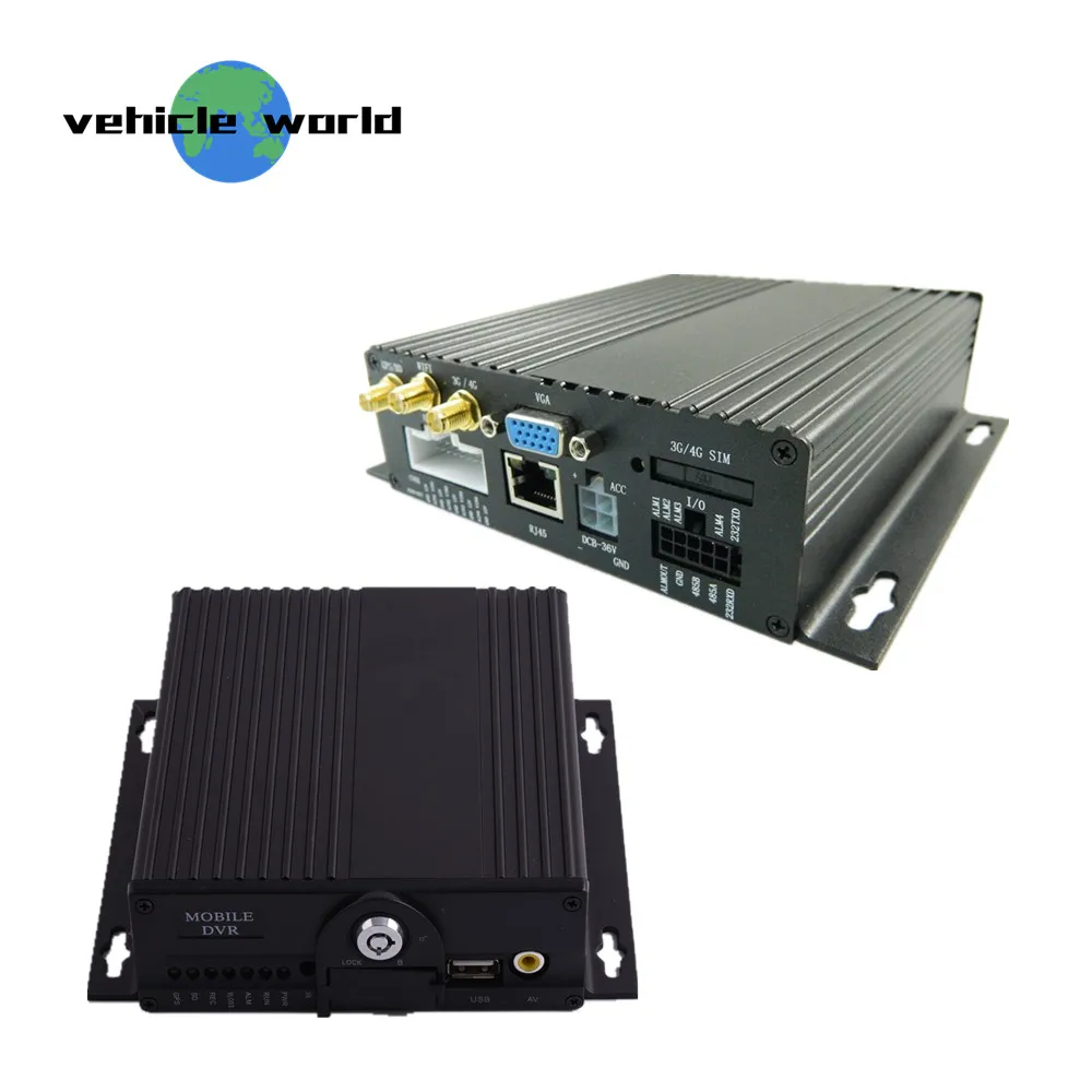 1.0MP AHD 720P двойная sd карта 4 канала прицеп грузовик такси автомобиль школьный