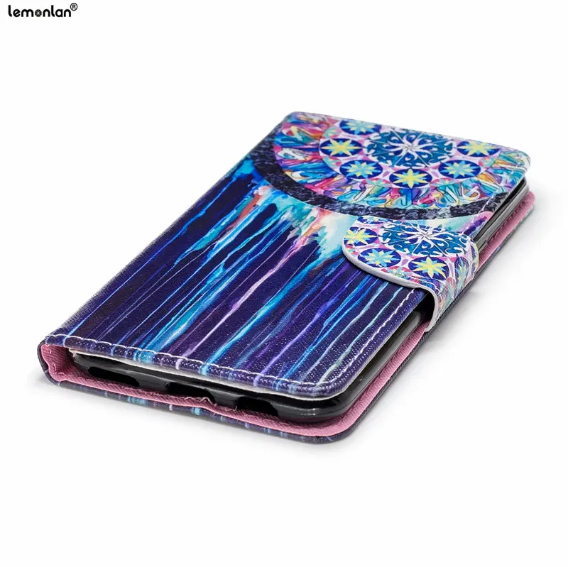 Lemonlan для Fundas OnePlus 5t чехол Модный окрашенный кожаный бумажник флип телефона