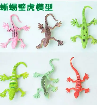 12 шт./лот имитация рептилий Игрушечная модель ящерицы gecko хамелеоновая ящерица
