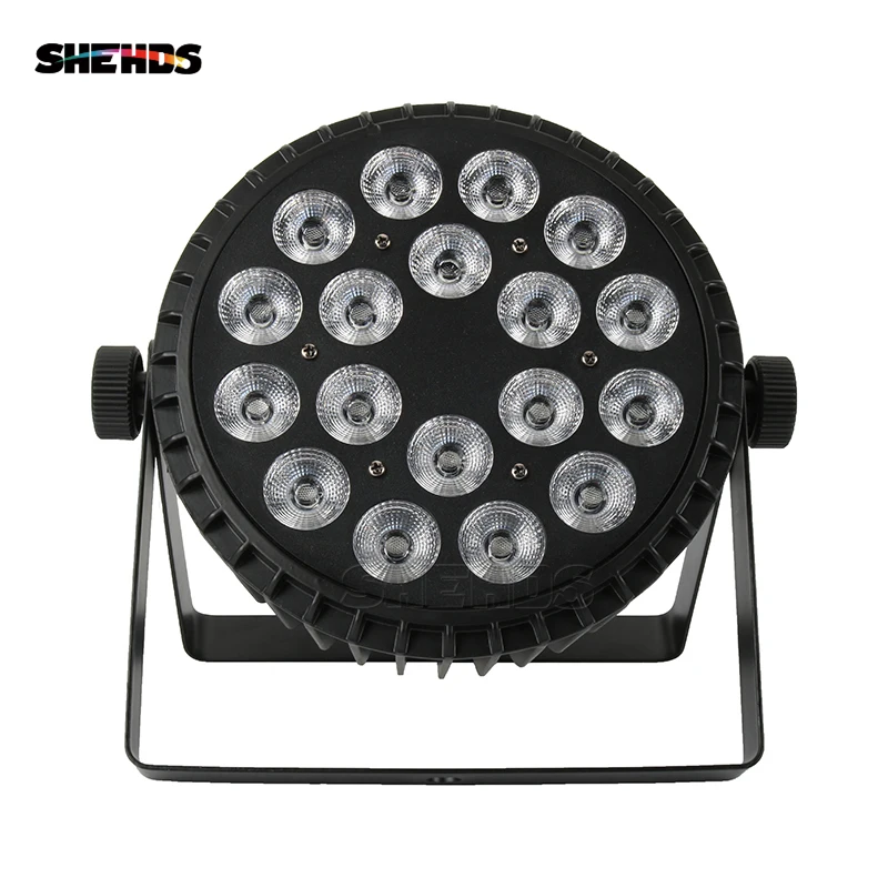 Светодиодный плоский Par из алюминиевого сплава 18x3 Вт только фиолетовый DMX512