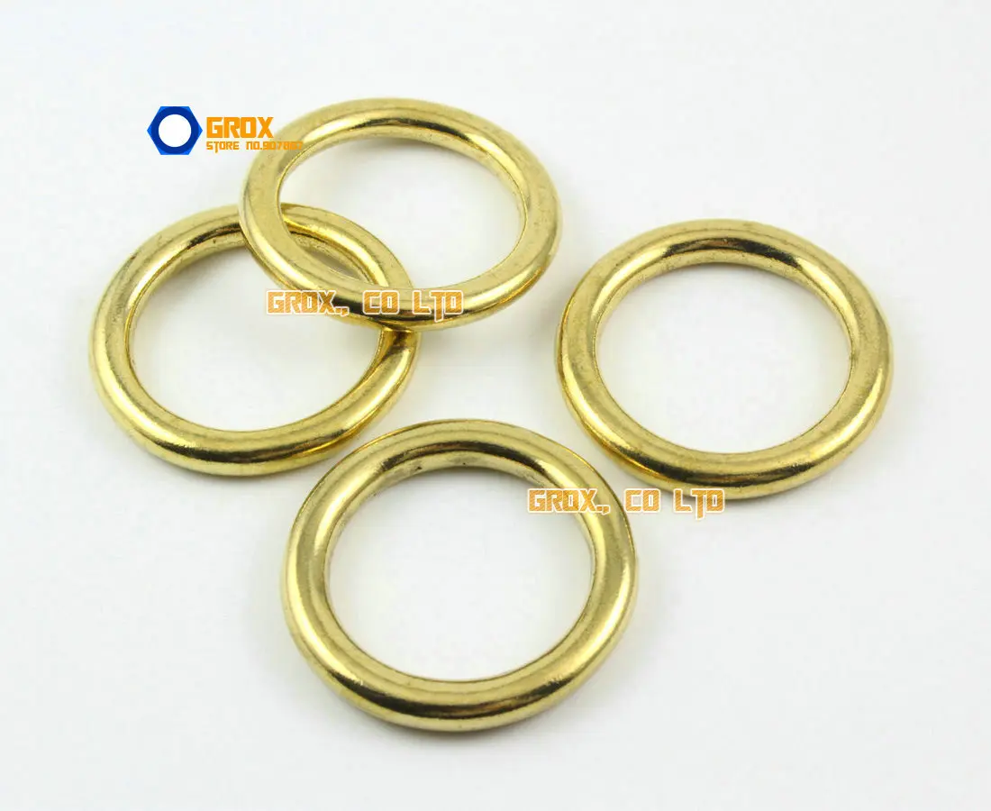 Уплотнительное кольцо из твердой латуни для сумочки 6 шт. 28 мм|ring for|ring oring ring |