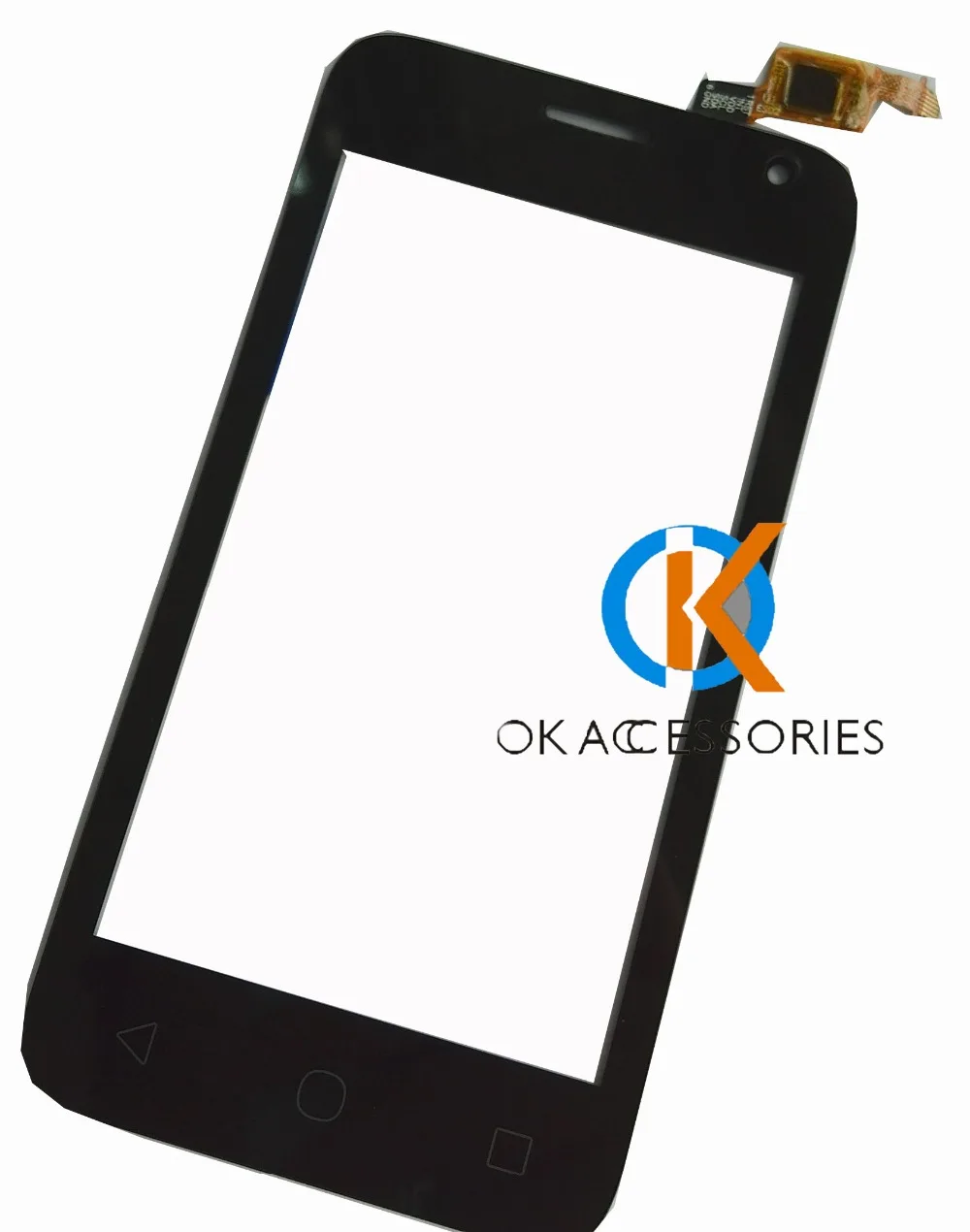Сенсорный экран с дигитайзером для Alcatel One Touch Pixi First OT 4024 OT4024 OT-4024 OT4024D 4024X черный |