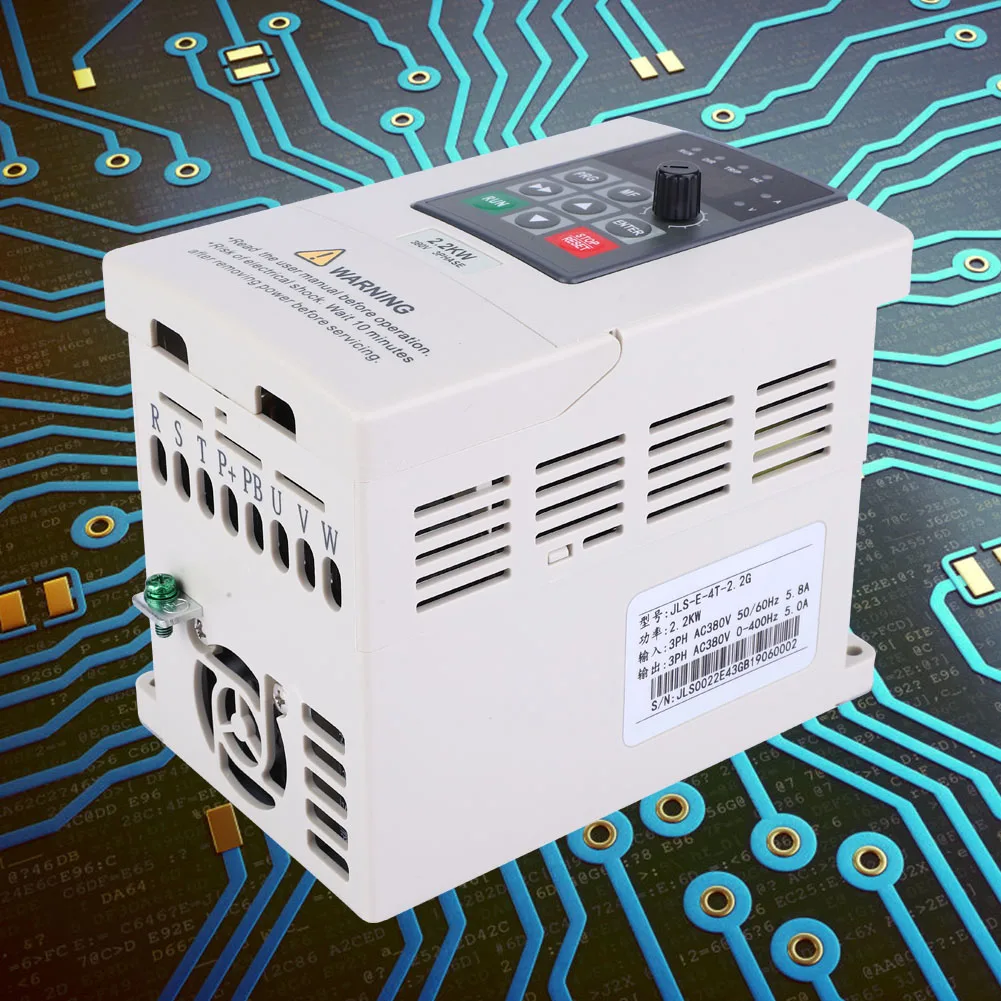 380V 2.2KW приводной инвертор VFD с переменной частотой для управления скоростью
