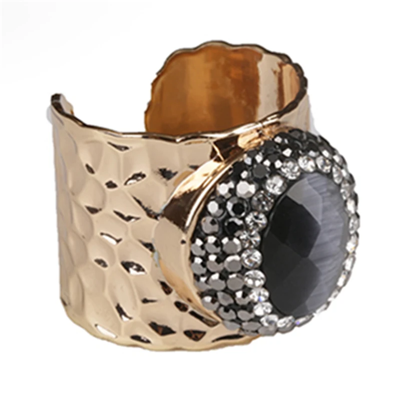 Овальный граненый темно серый черный кошачий глаз каменная бусина с изменяемым