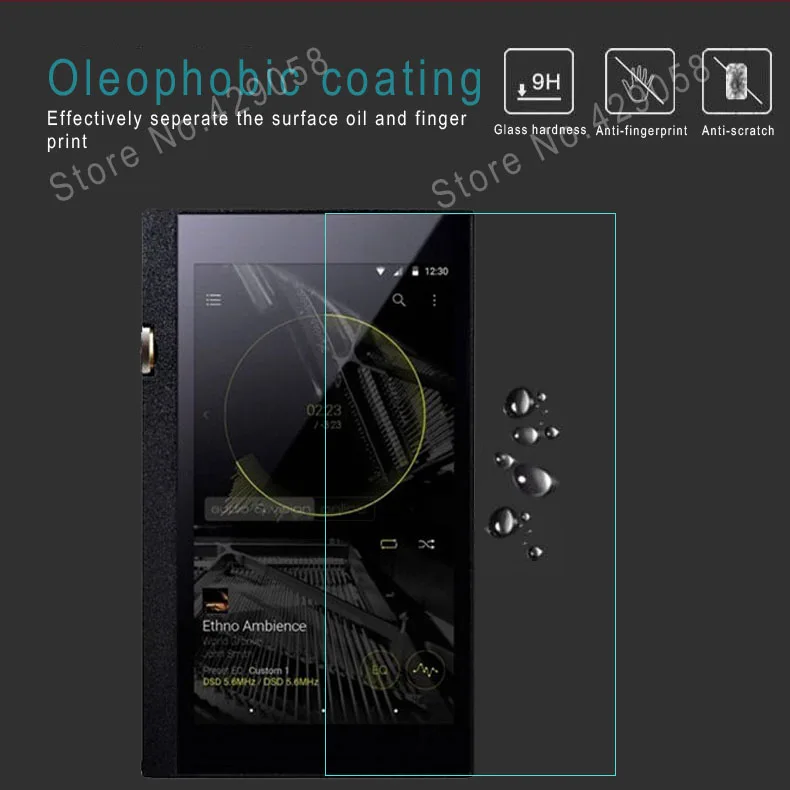 Защитная пленка из закаленного стекла для экрана ONKYO DP X1 X1A PIONEER 300R 100R|Защитные