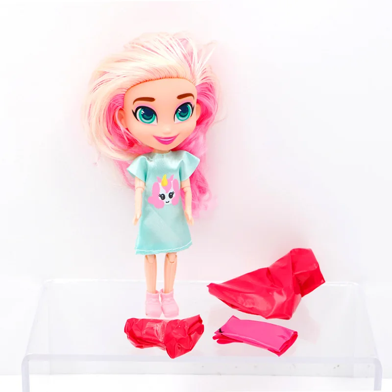 4 шт./лот модные hairdorable куклы для девочек домашние детские волосы для девочек красота сюрприз куклы для детей хороший подарок Прямая поставка
