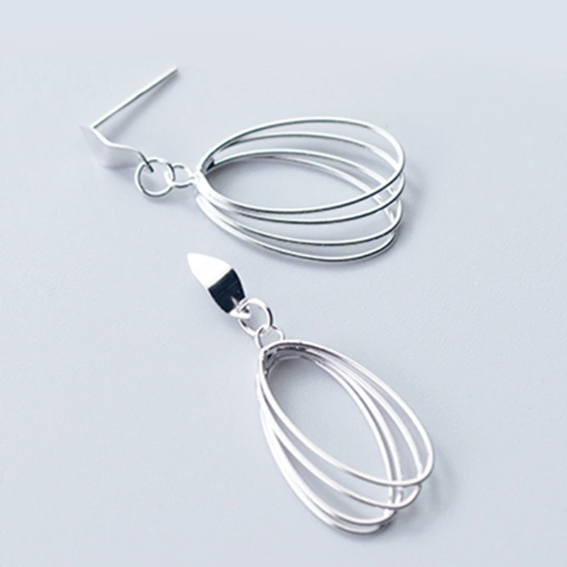 Женские серьги-подвески из серебра 100% пробы | Украшения и аксессуары