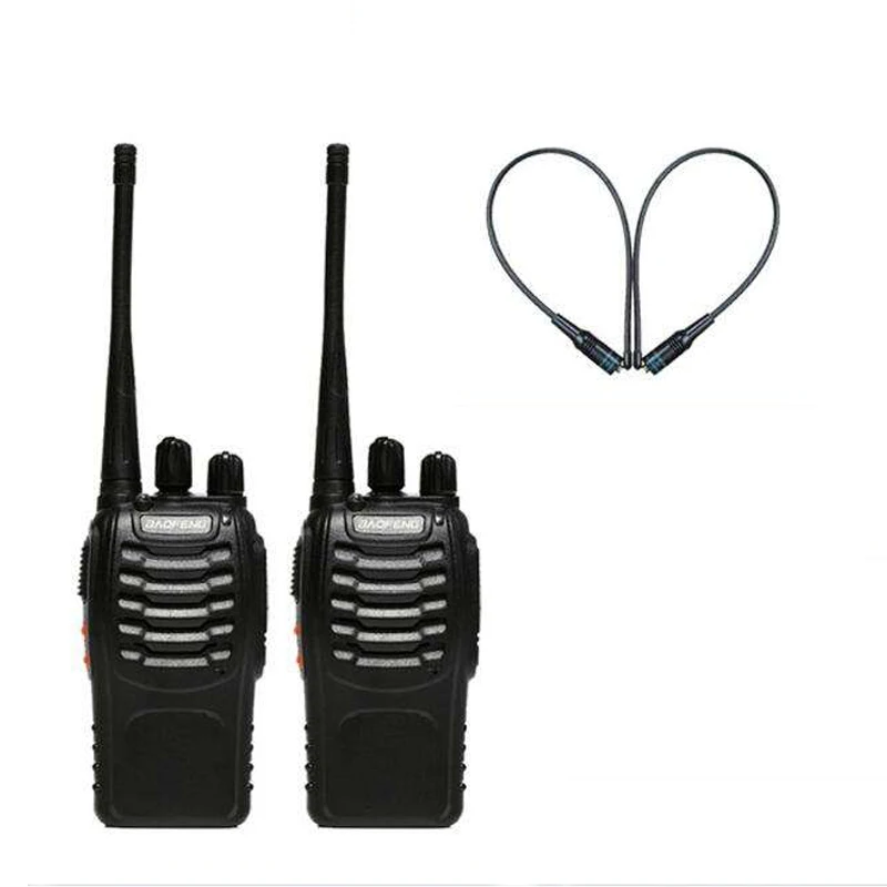 8S-NA771 2 шт Baofeng 888s портативная двухсторонняя рация 400-470MHz UHF радио Comunicador для baofeng BF-888S - Цвет: 8S-NA771