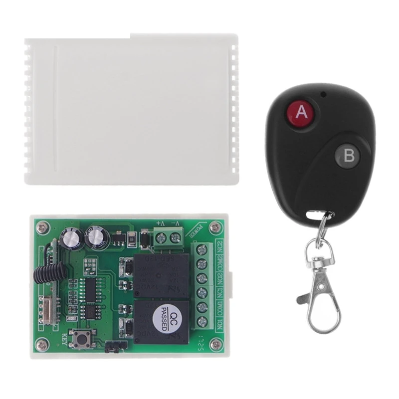 DC 12V 2CH RF беспроводной переключатель системы дистанционного управления 2