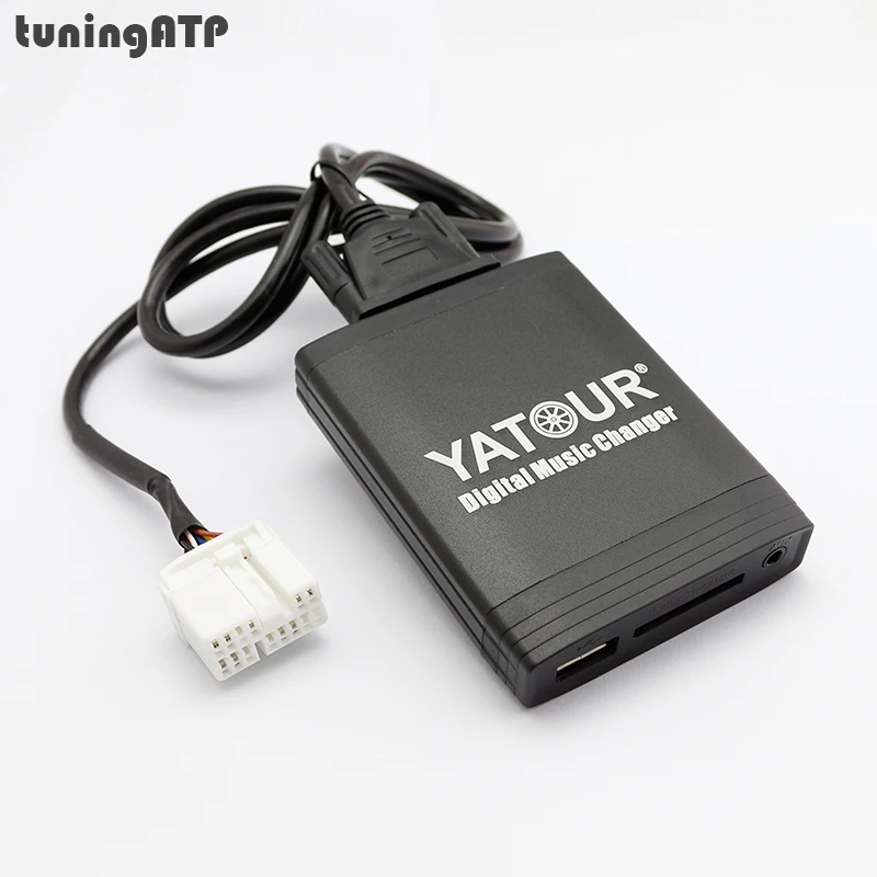 

YATOUR цифровой музыкальный сменщик AUX-IN SD USB MP3 адаптер для радиостанций Suzuki PACR-series