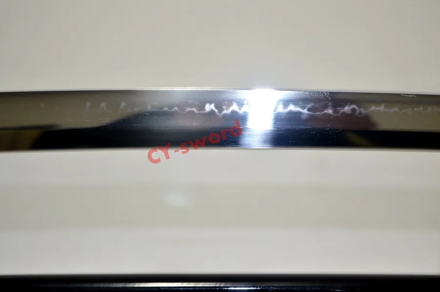 

HIGH QUALITY BATTLE READY SHINOGI-ZUKURI CLAY TEMPERED T-10 STEEL CHOJI HAMON SWORD JAPANESE SAMURAI KATANA