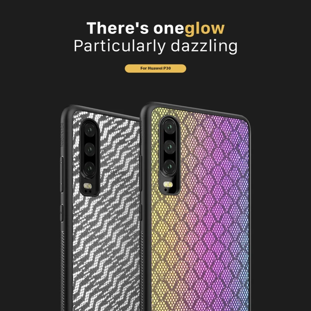 Nilkin huawei P30 чехол s huawei P 30 чехол Nillkin мерцающий чехол Роскошный гибкий TPU PC Блестящий светильник для телефона huawei P30
