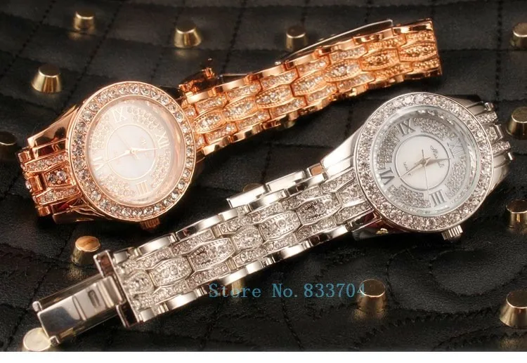 2016 новые роскошные ЖЕНСКИЕ НАРЯДНЫЕ часы модные женские со стразами ювелирные