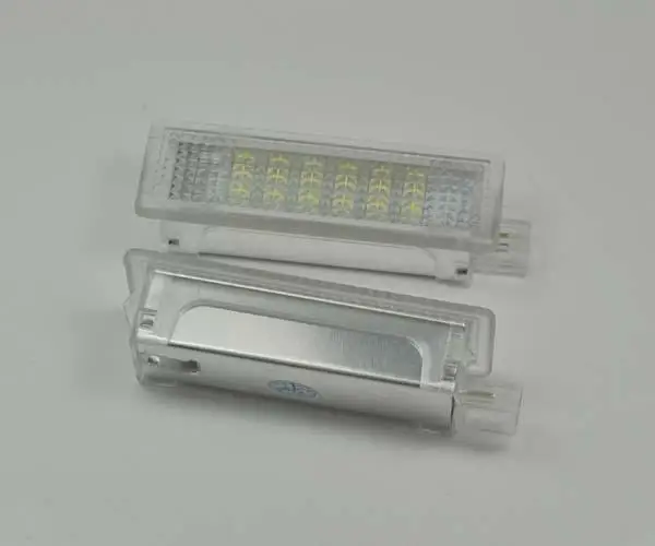 2х белый светодиодный светильник для двери без ошибок интерьера/светильник