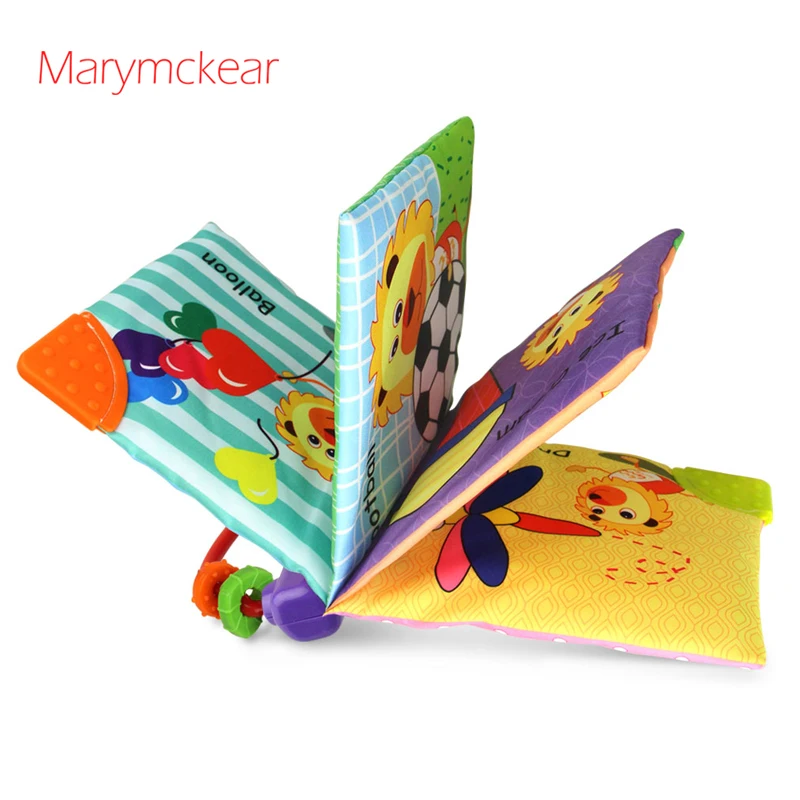 Новый стиль Мягкая книга игрушки для малышей Обучающая младенцев Kitap детская из