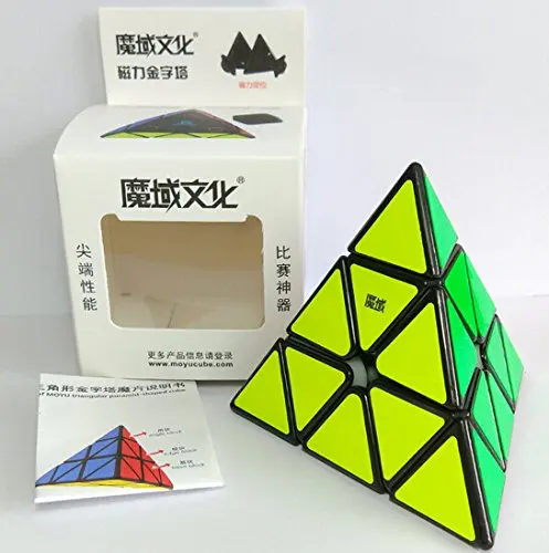 Магнитная Пирамида MoYu магнитная пирамида черный скоростной куб | Игрушки и хобби