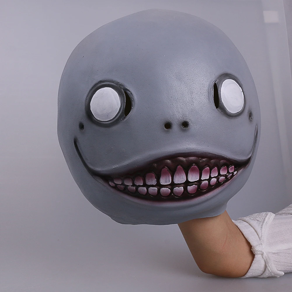NieR: Automata популярная игра маска для косплея Эмиль взрослый шлем 1:1 латексная