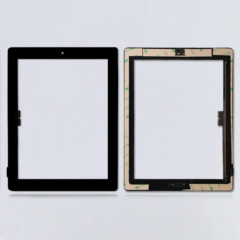 

30Pcs/lot For iPad 3 Touch Screen Glass Digitizer assembly A1416 A1403 A1430 free +home button +adhesive+camera holder