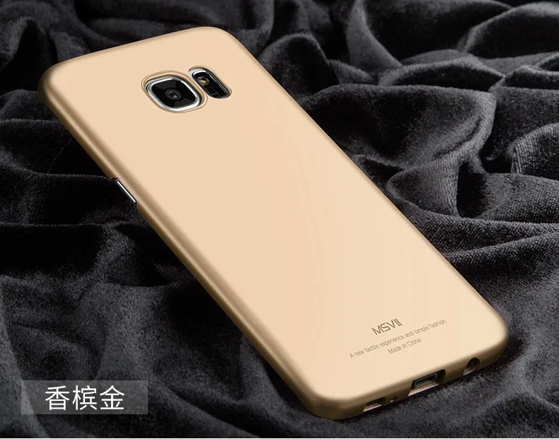 Для samsung Galaxy S7 чехол s Обложка Msvii Coque для samsung S7 чехол S 7 тонкий жесткий PC Скраб чехол для samsung Galaxy S7 Edge чехол s