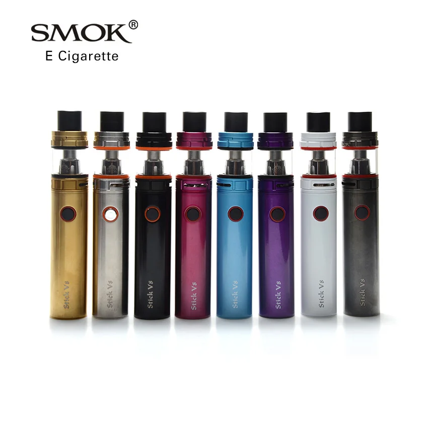Pоссийский склад Оригинальный Smok stick V8 комплект с 3000 мАч батареи и TFV8 Big Baby