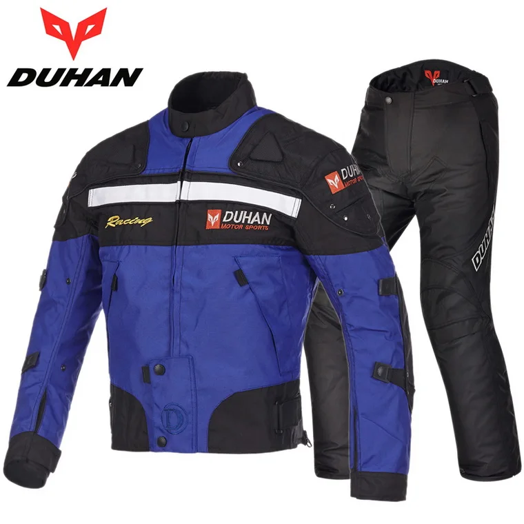 Костюм из куртки и брюк для езды на мотоцикле|motorcycle pants duhan|racing motorcycle suitmotorcycle riding |