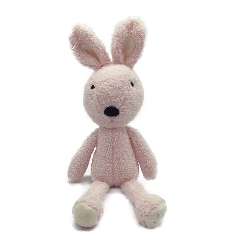 Pink Rabbit 45 см/60 см одежда для кроликов кошки медведи плюшевые игрушки пальто в виде кролика аксессуары для 1/4 1/3 BJD куклы одежда для девочек Подарки - Цвет: Pink Rabbit